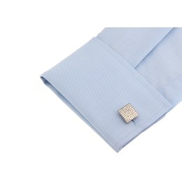 Mansetinööbid - graveeringuga ruut